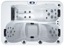 Luxuria Spas Oak Hill 3-Person 47-Jet Hot Tub with Lounge Homemade White/Grey