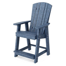 Wildridge® Heritage 60” Pub Table Set, Patriot Blue - Outdoor All-Weather Poly Furniture for Patio, Porch, Deck