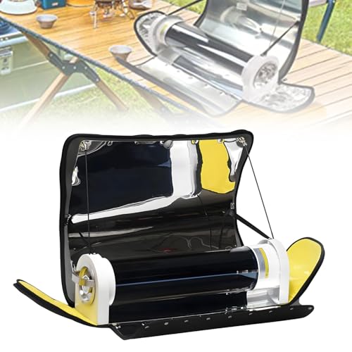Solar Oven Portable Oven-4.5L Large Capacity Solar Cooker Outdoor Oven Camping Stove with Thermometer For 2-3 People Backpacking Hiking Family Party