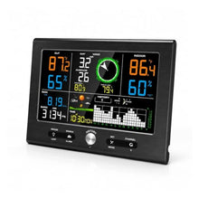 Outdoor Rain Gauge, Wireless Weather Station 8.5" Color LCD WS037B