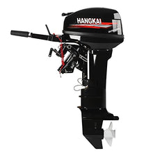 DUYIWAA 18HP 2-Stroke Heavy Duty Outboard Motor Engine Long Shaft for Fishing Boats