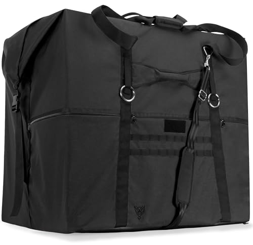 Xtreme Sight Line ~ G CUBƎ 450 Faraday Bag for Large Generators and Electronics ~ Protects Against EMP/CME/EMF/RF ~ Diamond Form Farday Lined Interior ~ Black