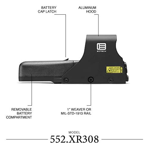 EOTECH 552.XR308 Holographic Weapon Sight Black