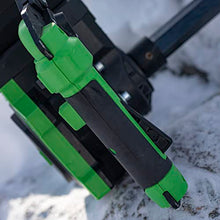 ION ICE FISHING Alpha Plus 8-Inch Gen 3 40V Lithium-ion Electric Ice Auger Green/Black