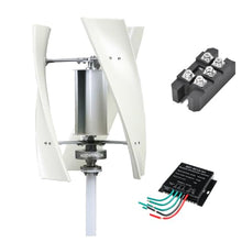 HUIZHITENGDA Vertical Axis Wind Power Kit with MPPT Controller