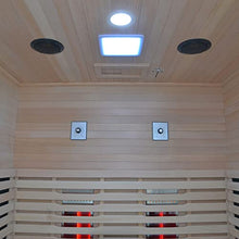 Kang Share Wooden Infrared Sauna Room Canadian Hemlock Low EMF 2-3 Person 1832W