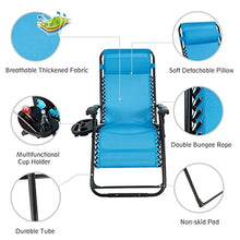 TEOYETTSF Oversized Lounge Chair Patio Heavy Duty Folding Recliner