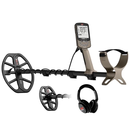 MINELAB X-Terra Elite All-Terrain Professional Fully Waterproof Metal Detector for Adults with Multi-IQ Technology, Complete Kit Includes Two Coils and Wireless Headphones