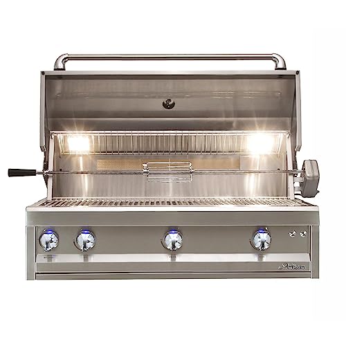 Artisan Professional 42-Inch 3-Burner Built-In Propane Gas Grill With Rotisserie - ARTP-42-LP