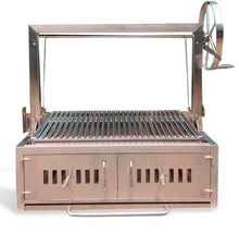 SDI Factory Direct Built In Stainless Steel Outdoor Charcoal BBQ Parrilla Santa Maria Grill Spit Stainless Steel