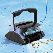 Robot Pool Cleaner, Automatic Pools Vacuum Robotic with Wall Climbing Function, for Pools up to 4300 Sq.ft, Pool Vacuum Cleaner for Inground Pools, Wall and Waterline Cleaning