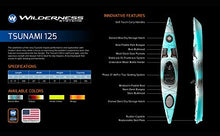 Wilderness Systems Tsunami 125 Sit Inside Touring Kayak Mango