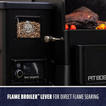Pit Boss 850 Navigator Series WiFi & Bluetooth Wood Pellet Grill & Smoker, Flame Broiler and LCD Digital Controller, 932-Sq. In. Cook Space, 180°F to 500°F Temp Range, Meat Probe, 30 lb. Hopper