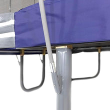 Skywalker Trampolines 15' Square Premium Trampoline with Enclosure Black & Grey