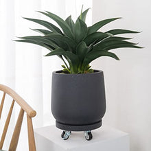 Plant Saucers for Outdoors Plant Caddy with Wheeled Plant Cart Indoor Plant Flower Pot Base Round Plant Trolley Flower Pot Water Tray Flower Pot Tray Planter Saucer,Plant Tray (B 18cm)