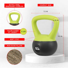Nonzero Gravity NZG Iron Sand Soft Kettlebell Shock-Proof Weights 140lbs Set