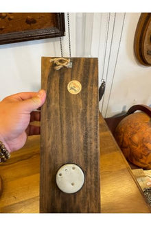 SODEF Antique Barometer 12.2 inches Wood Casing Brown Decorative Weather Instrument for Home and Office Display - Brown, 12x2 inch