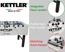KETTLER Carrara Outdoor Foosball Table Black