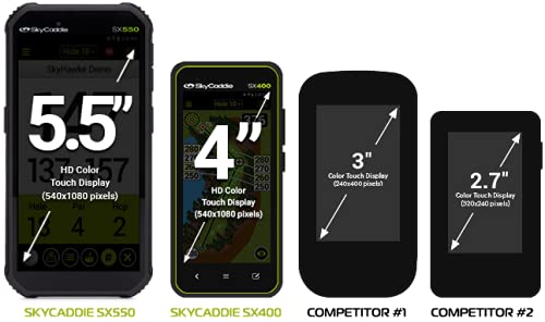 SkyCaddie SX550 Tour Book Black