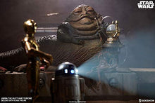 Sideshow Star Wars Jabba The Hutt Throne Deluxe 1/6 Scale Figure Olive Green