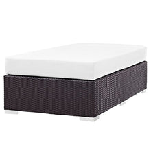America Luxury - Outdoor Modern Contemporary Urban Design Rectangle Patio Balcony Ottoman White