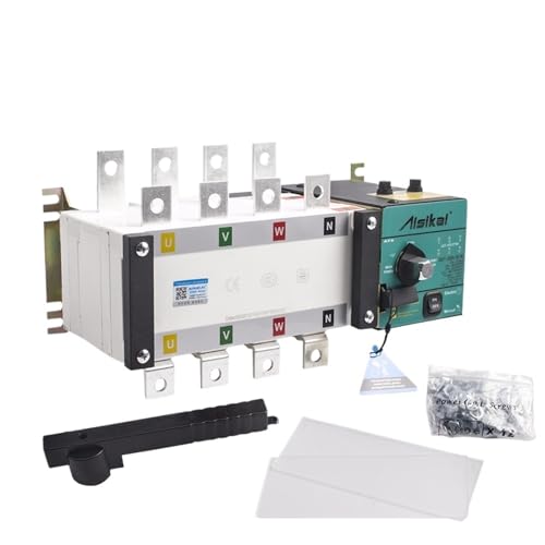 TRTFVQVF 250A 300A 4P ATS Dual Power Automatic Transfer Switch AC220V Single Phase 3 Phase Control Board Diesel Generator Parts(300 4P)