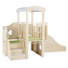 Guidecraft City Toddler Loft Wooden Climber Activity Center White Natural