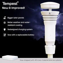 Tempest Weather Station with Built-in Wind Meter, Rain Gauge, and Accurate Weather Forecasts, Wireless, App and Alexa Enabled