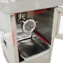 LGXEnzhuo Commercial Electric Meat Grinder Q7-22 2200W 300KG/H Gray