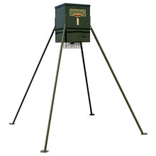 Texas Hunter Products Wildlife & Deer Feeder 300 lb Corn Capacity with 8-Foot Heavy-Duty Extension Legs