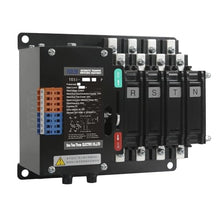 UEIHOCNIK YES1-32C ATS Automatic Transfer Switch 16A 20A 25A 32A 220V 380V AC-33B PC Class Dual Power Supply for Generator(25A,3)