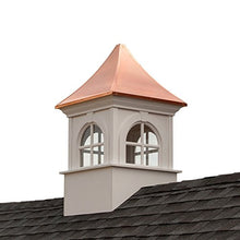 Good Directions Smithsonian Fairfax Vinyl Cupola with Copper Roof 36" x 58