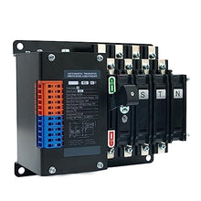 YES1-63N-4P PC Grade Double Power Automatic Transfer Switch for Generator 63A Load Switching Arc extinguishing Chamber