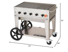 Crown Verity 36" Mobile Grill - Natural Gas