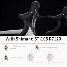 SAVADECK Carbon Fibre Road Bike Hydraulic Oil Disc Black