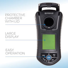 Sper Scientific Portable Digital Chlorine Meter 860043 w/Large LCD Display for Swimming Pools & Spas, Measure Free & Total Chlorine, Accurate & Handheld Water Chemical Testing Kit, Pool Water Tester