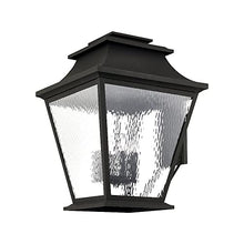 Livex Hathaway 6-Light Outdoor Wall Lantern Black