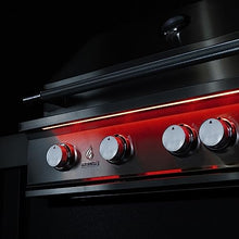 TrueFlame 40-Inch 5 Burner Natural Gas Grill, 80,000 BTU, Grill Lights