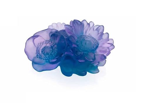 DAUM Crystal Sweet Garden Decorative Flower Figurine #05762