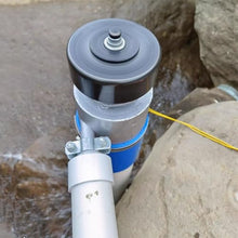Portable Water Turbine Generator 1000W 110V Aluminum Alloy Miniature Water Turbine Generator Home Lighting TV Electric