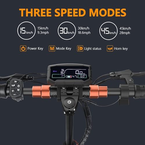 Hidoes Electric Scooter 800W 12.5Ah 30 MPH with Seat Black