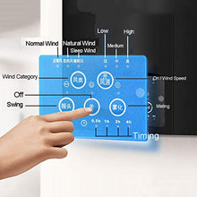 icVantA Wall-Mounted Misting Fan with Control, 1.8Lwater Tank Oscilating 3 Speed Setting, for Industrial, Outdoor, Commercial, Residential