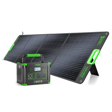 EBL 1000W Portable Power Station with 200W Portable Solar Panel