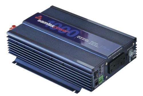 Samlex America PST-1000-12HD 1000 Watt Pure Sine Wave Inverter Black