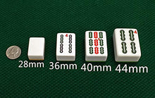 usamjtable Ultra-Thin Automatic Mahjong Table Wine Red