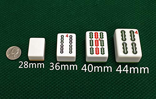 usamjtable Automatic Mahjong Dining Table 4-Legged Coffee Style with 40mm Numbered Tiles Blue