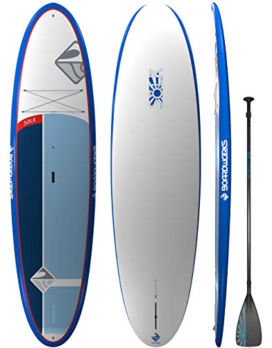 Boardworks Sōlr Stand Up Paddleboard 10' 6" Blue/White/Grey