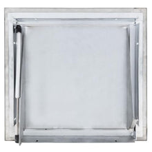 Oswald Supply Stainless Steel Trash Chute Door - Bottom Hinged, 18"(W) X 18"(H), Self Closing, Fire Rated & UL Approved