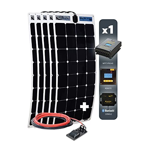 GP-FLEX-550: 500W/28.55A Solar KIT W. 60A MPPT Controller