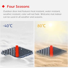 GTPBAO Front Door Mats Indoor Outdoor, Heavy Duty Doormats, Non Slip Waterproof Floor Mat, Entrance Mat for Garden(150x300cm/59x118.1in)